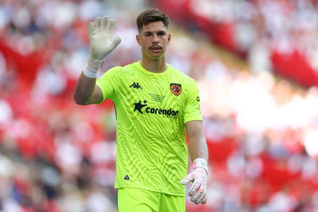 Ivor Pandur, guarda-redes do Hull City e da seleção da Croácia