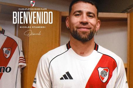 Otamendi no River Plate: «Sempre sonhei com a camisola mais bonita»