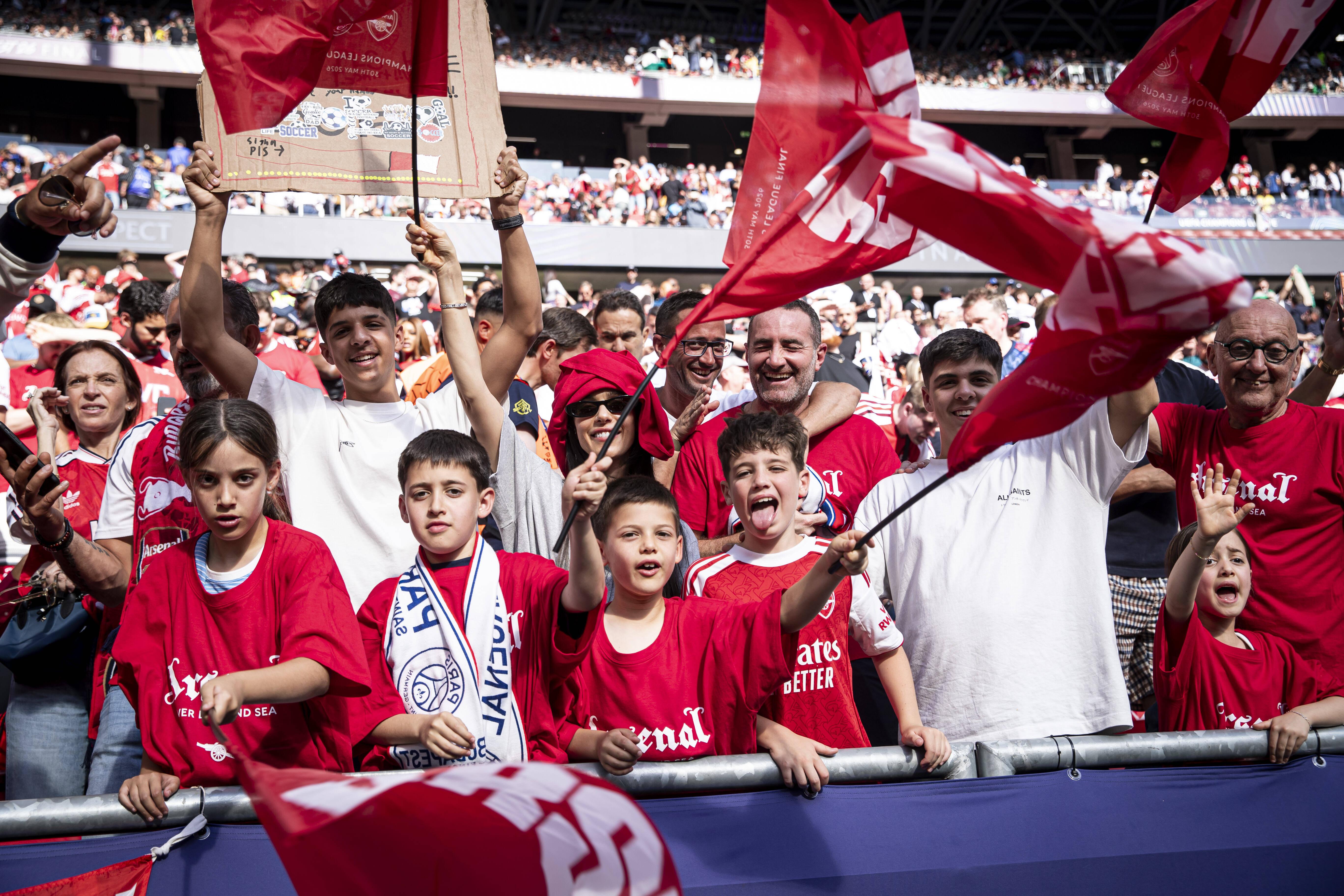 Adeptos do Arsenal