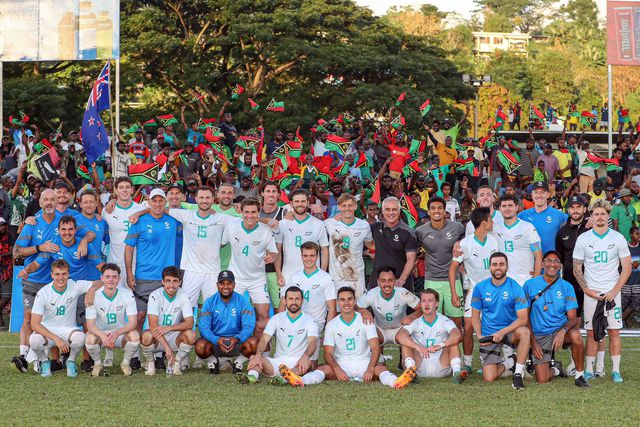 Fotogaleria: a exótica final da Taça da Oceânia
