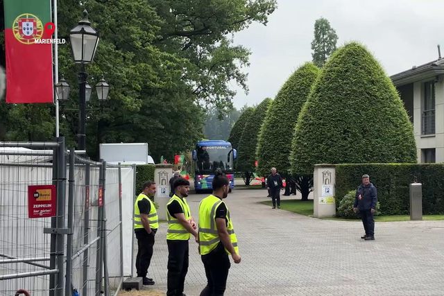 Seleção parte de Marienfeld rumo a Frankfurt