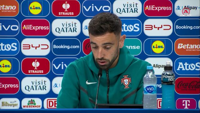 Bruno Fernandes analisa Eslovénia e a fase de grupos lusa