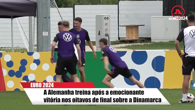 Boa disposição na Alemanha após vitória sobre a Dinamarca