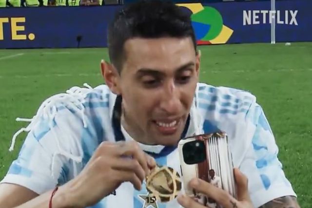 Primeiras imagens do documentário sobre Di María para a Netflix