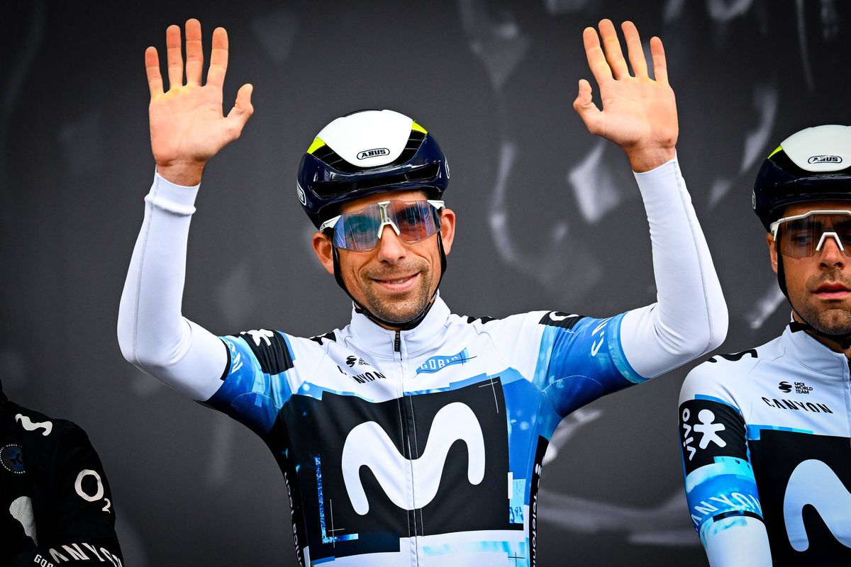 Nelson Oliveira capitão de estrada da Movistar no Tour