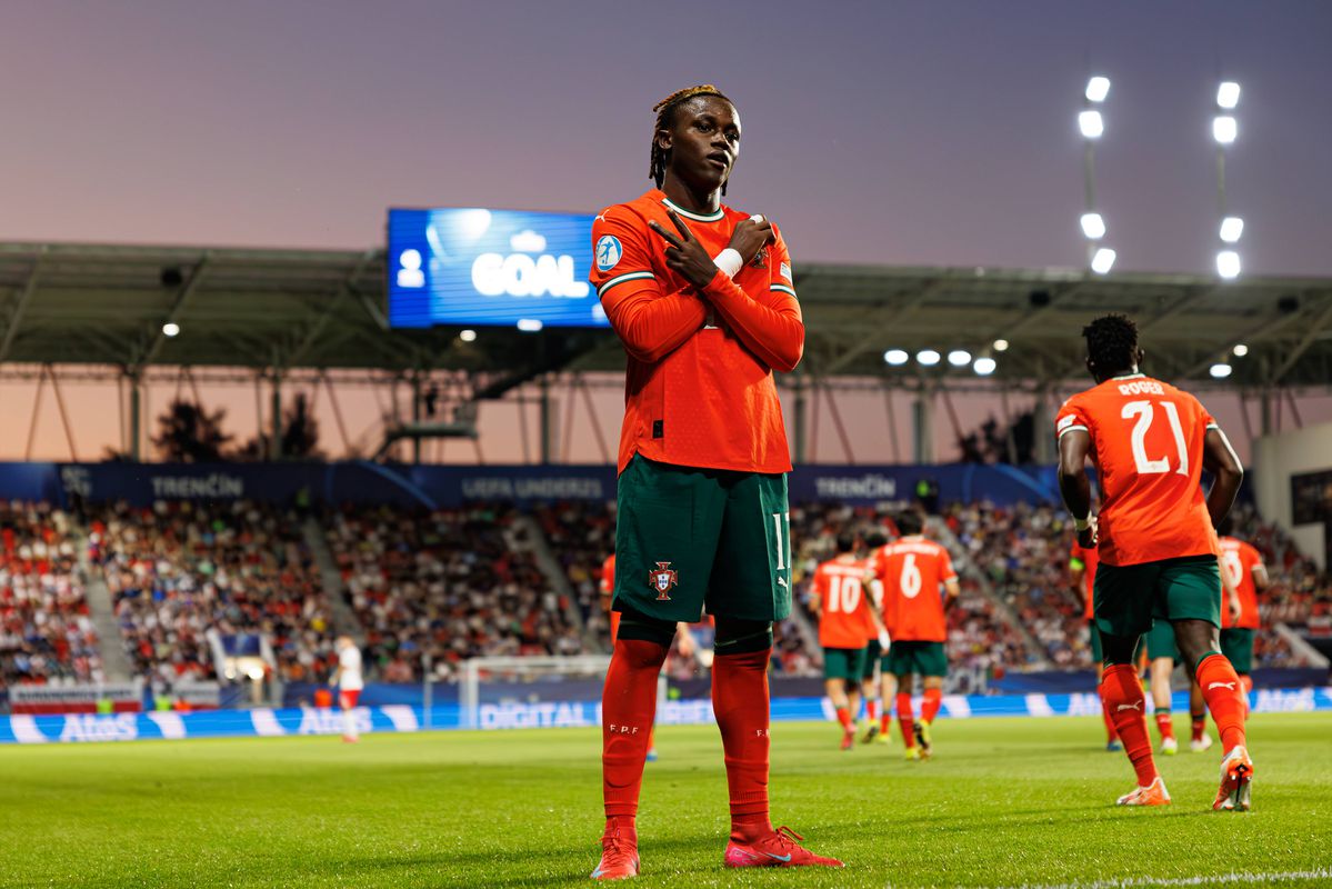Geovany Quenda na corrida ao melhor golo do Euro sub-21 (vídeos)