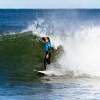 Francisca Veselko venceu a vencer a primeira etapa do Challenger Series 2025 de surf, disputada em Newcastle na Austrália. Foto Aaron Hughes/WSL