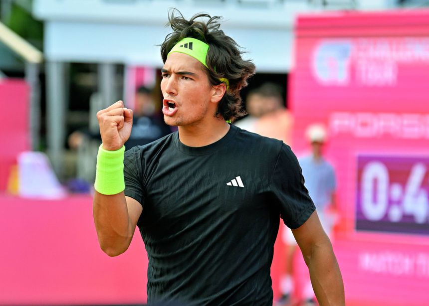 Henrique Rocha (ténis). Foto Millenium Estoril Open