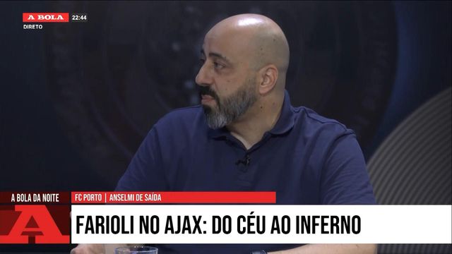 FC Porto: «Farioli chegou a ter 9 pontos de avanço na Eredivisie»