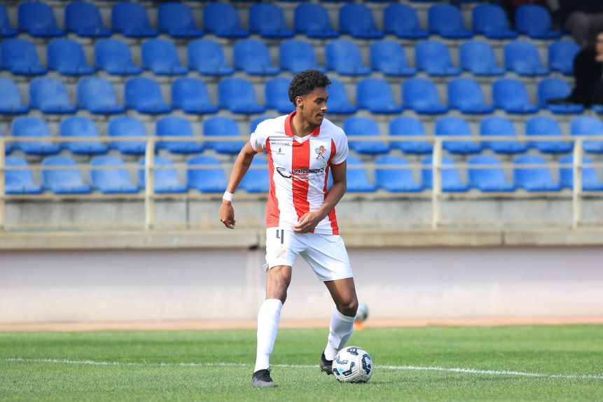 Thiago Balieiro ao serviço da equipa de sub-23 do Leixões