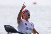 Fernando Pimenta (canoagem) celebra mais uma medalha de ouro nos Europeus Canoagem 2025. IMAGO