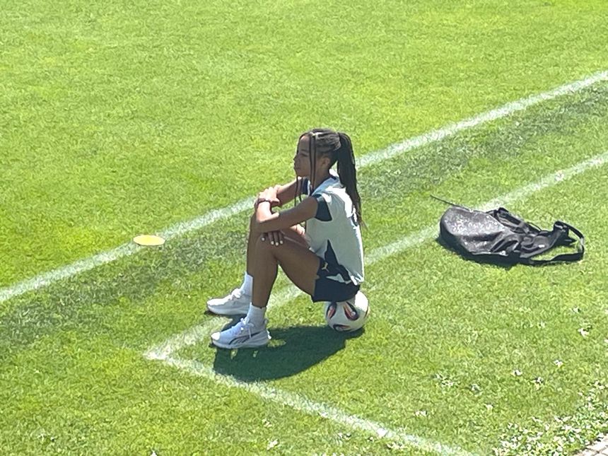 Jéssica Silva não se treinou esta segunda-feira