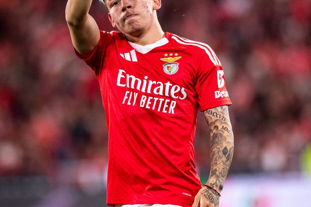 Gianluca Prestianni deixa mensagem de agradecimento a Di María Foto: IMAGO