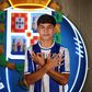 Gabriel Lança, extremo internacional sub-16, assinou contrato profissional pelos azuis e brancos (Foto: FC Porto)