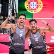 Hugo Pedrosa e João Campos, voleibol de praia 2025. Foto FPV
