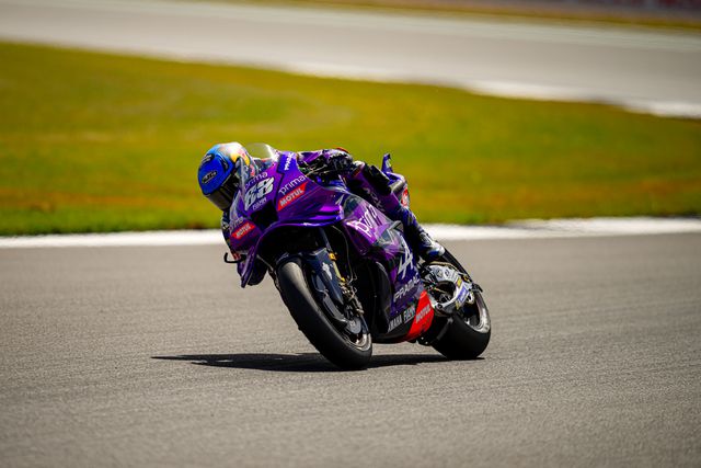 O piloto português de MotoGP Miguel Oliveira da equipa Pramac Racing Yamaha 2025. Copyright ©2025 Yamaha Motor Racing Srl