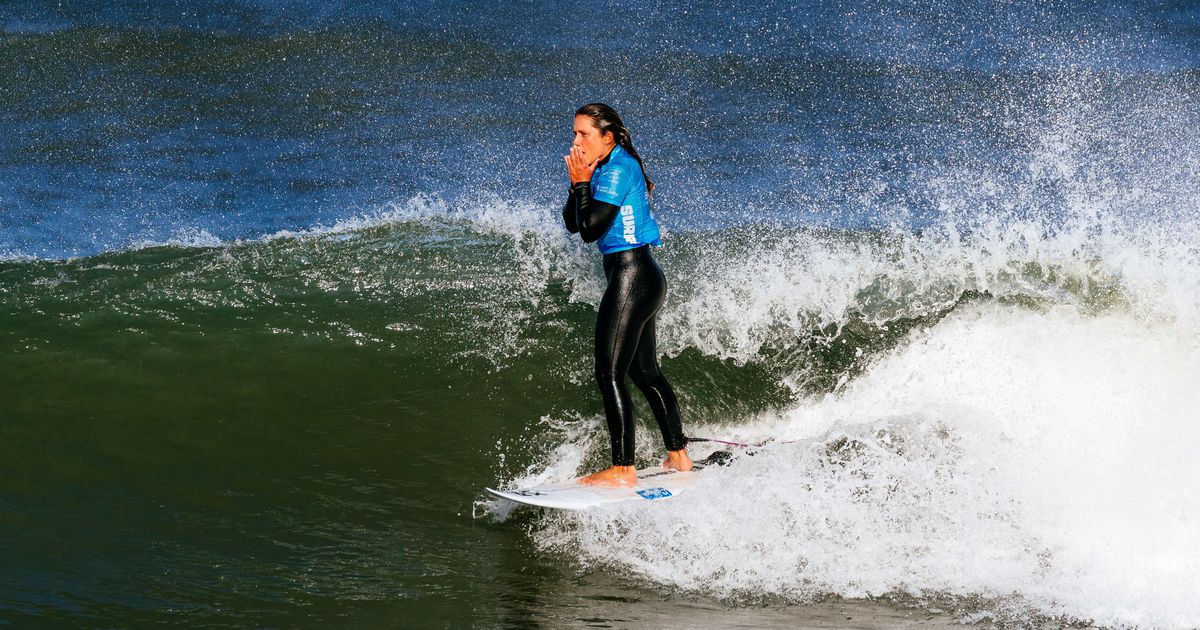 Estreia de sonho para Kika Veselko no Circuito Mundial de surf