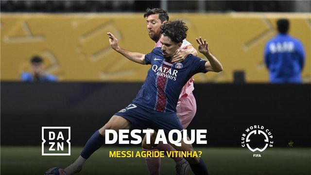 Vídeo: Messi agrediu Vitinha?