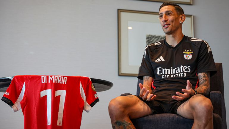 Di María: «Espero voltar ao Benfica, onde me adotaram como se fosse um filho da casa»