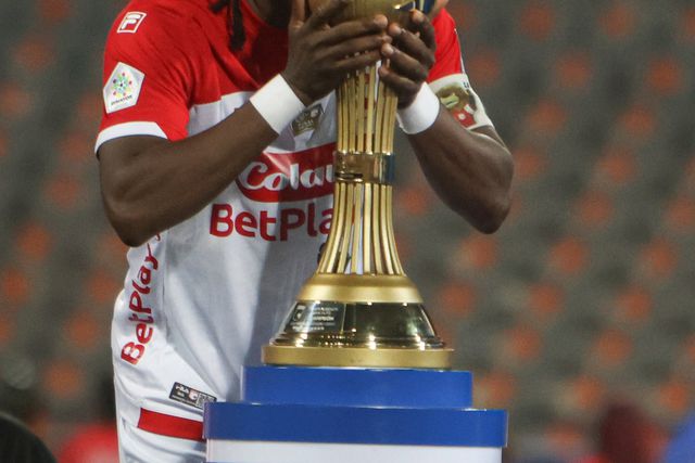 Hugo Rodallega marcou o golo que deu o campeonato ao Santa Fe Foto: X Santa Fe