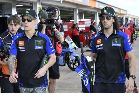Os dois pilotos oficiais da Yamaha, Quartararo e Rins, vão sair no final da temporada. IMAGO