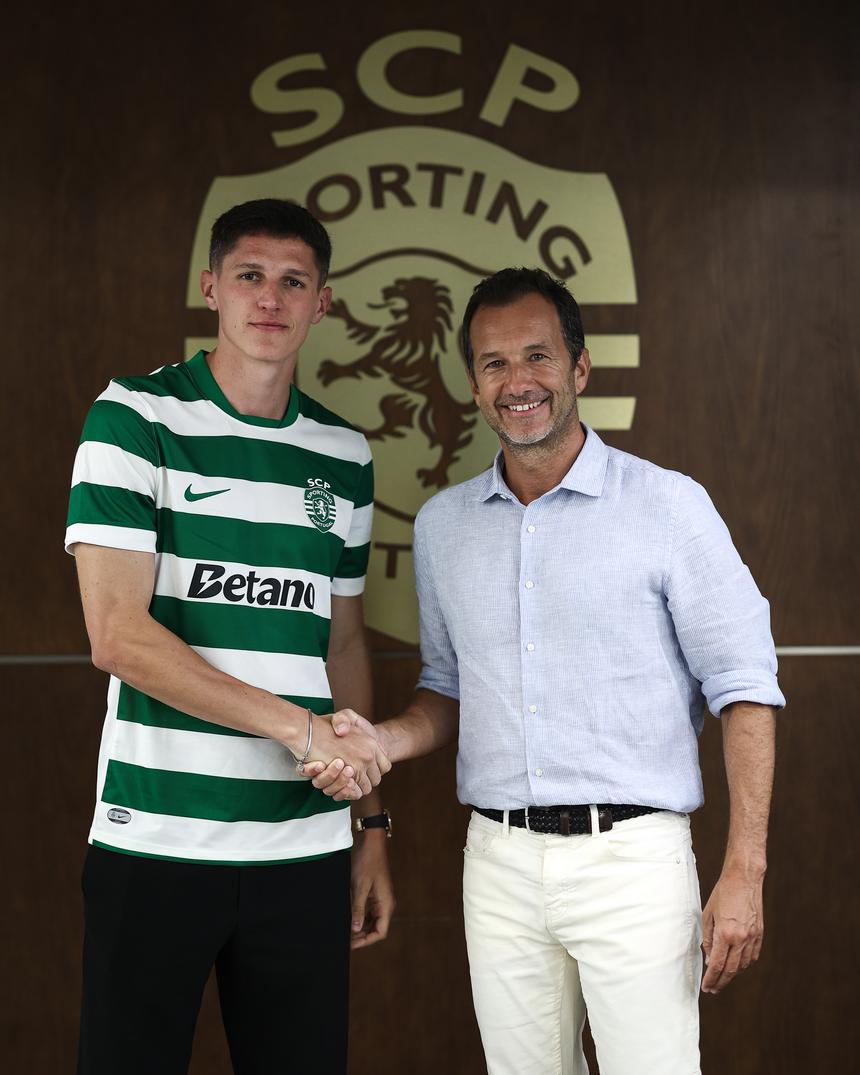 Altimira com Frederico Varandas (SPORTING CP)