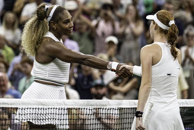 Serena Williams num regresso a Wimbledon, contra Maya Joint, abaixo do desejado    Fotografia Imago