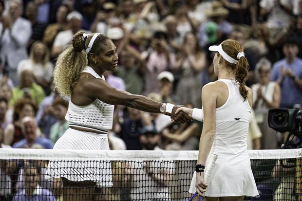 Serena Williams num regresso a Wimbledon, contra Maya Joint, abaixo do desejado    Fotografia Imago