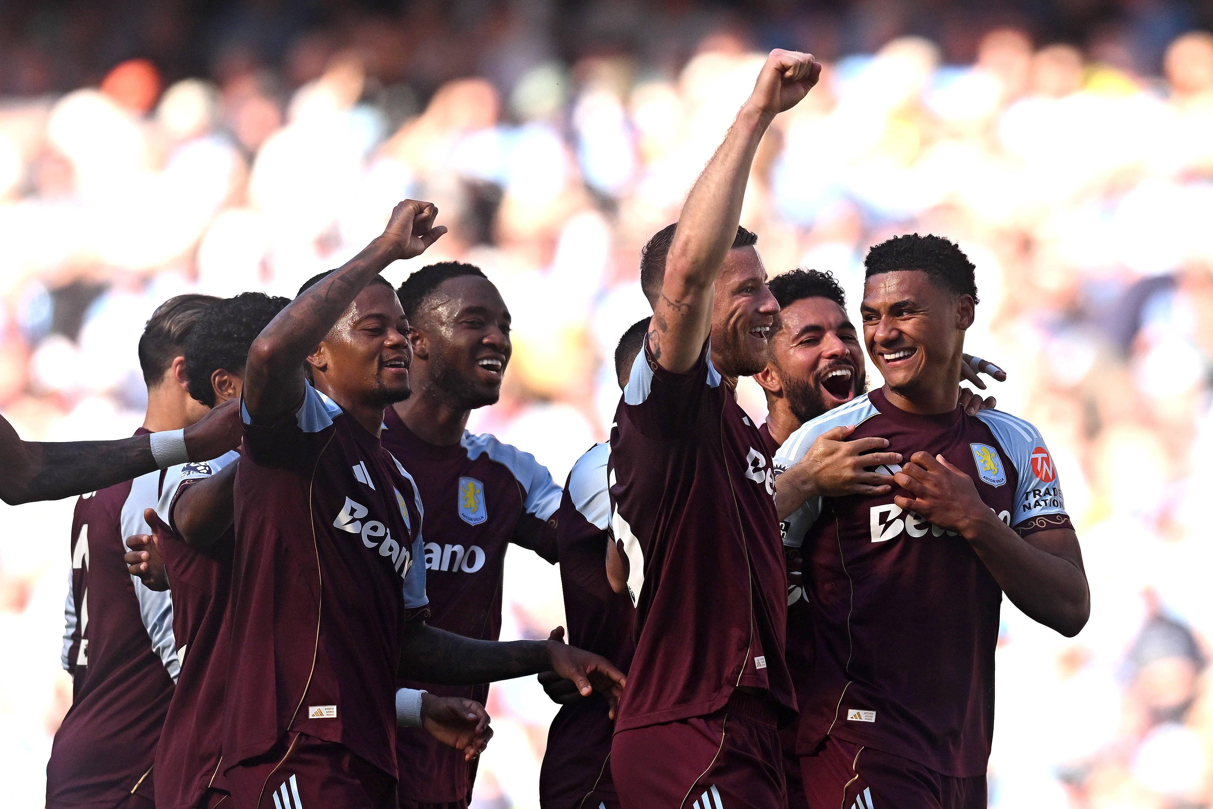 Aston Villa ganhou ao Man. City no Etihad na última jornada da Premier League