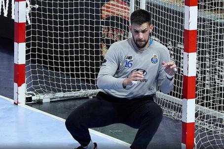 Ante Grbavac não faz parte dos planos do andebol portista para a próxima época. Foto FC Porto