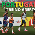 Direto: siga o treino da Seleção Nacional