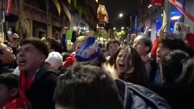 Habituados a sofrer, desta vez a festa foi dos paraguaios