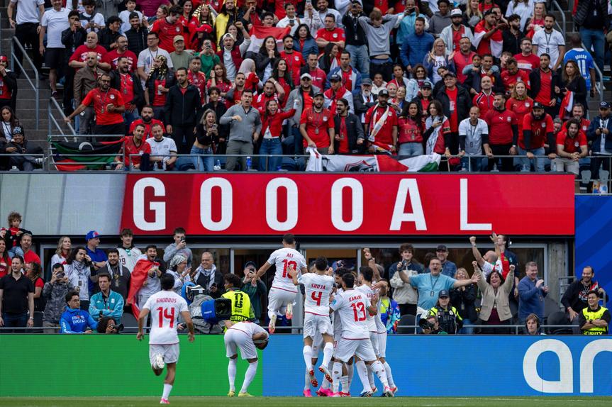 Golo do Irão durante o Mundial