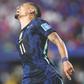 Raphinha lesionou-se no segundo jogo do Brasil neste Mundial, diante do Haiti. Foto IMAGO
