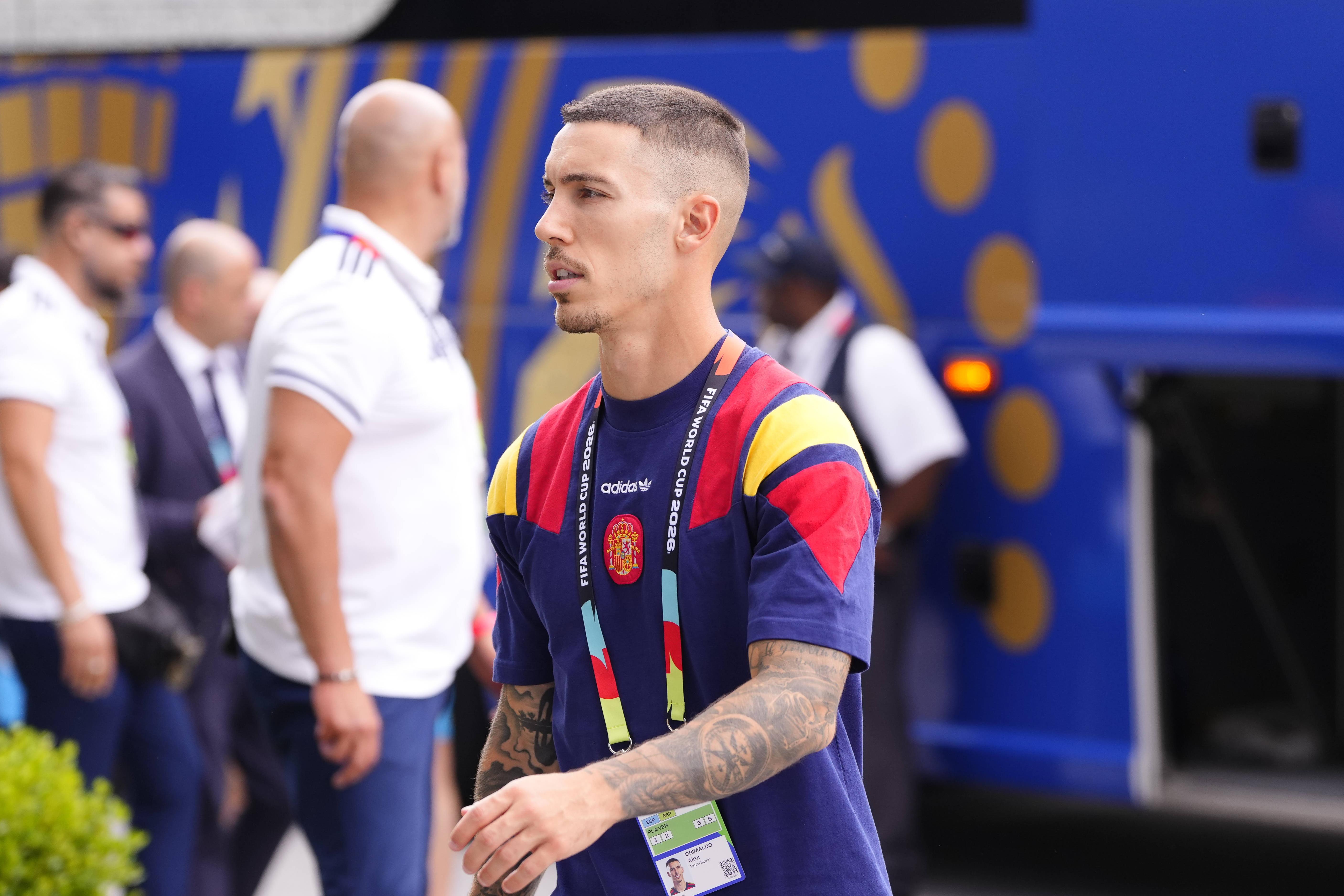 Grimaldo, suplente de Cucurella na ala esquerda de Espanha