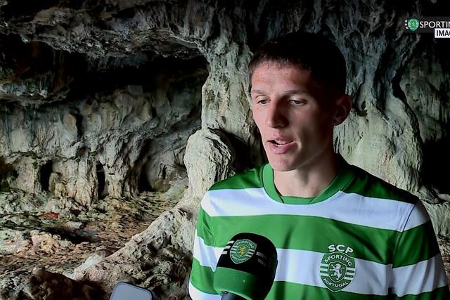 As primeiras palavras de Altimira como jogador do Sporting