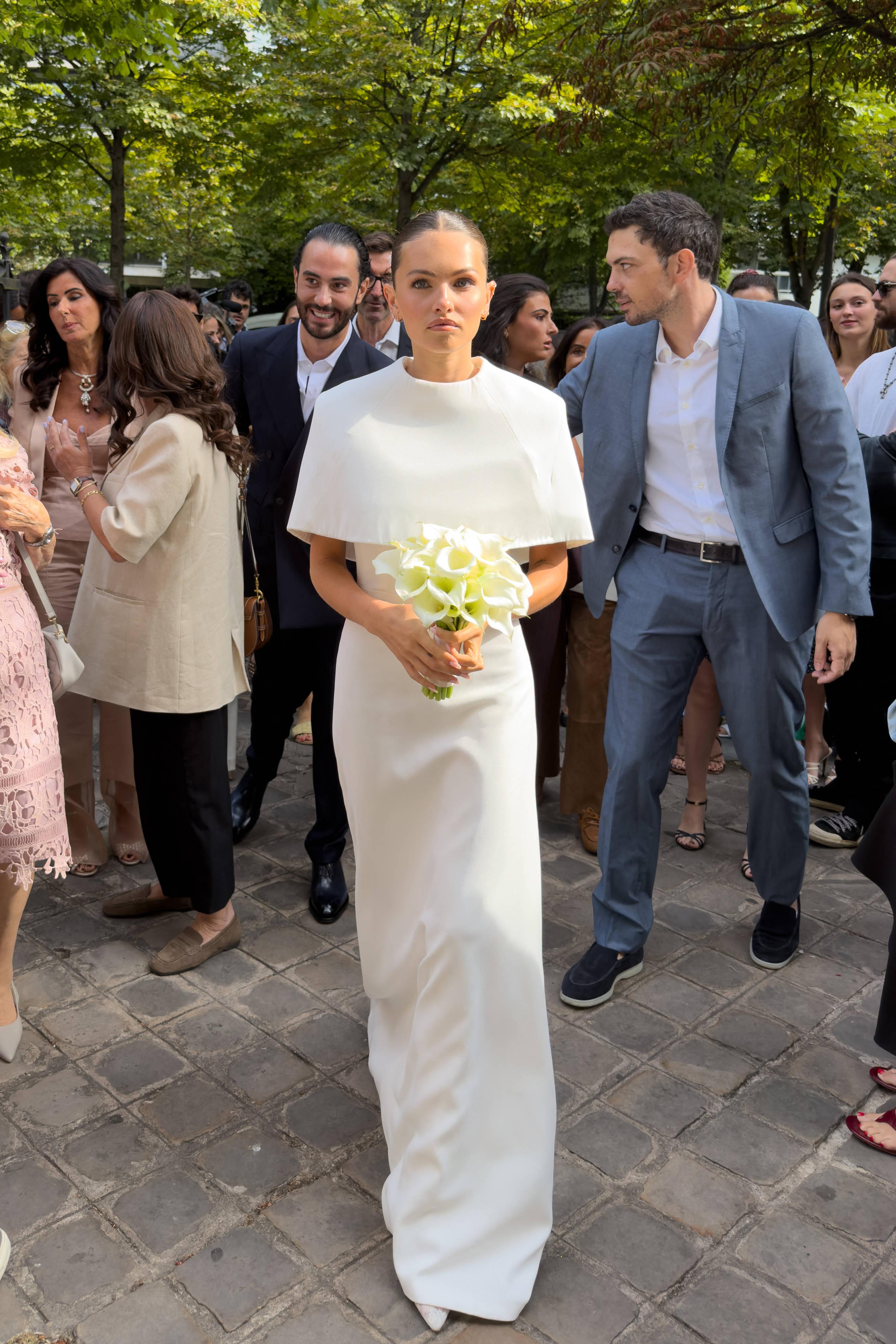 Thylane Blondeau casou-se em Paris com Ben Attal - Foto: IMAGO