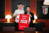Sergio Barcia com António Salvador - Foto: SC BRAGA