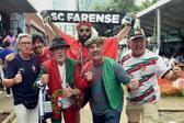 Grupo de portugueses fez milhares de quilómetros nas estradas norte-americanas atrás da Seleção Nacional - Foto: MIGUEL NUNES