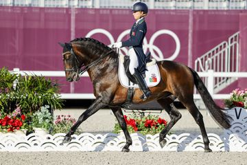 Maria Caetano «bastante desiludida» com o seu desempenho na qualificação de dressage