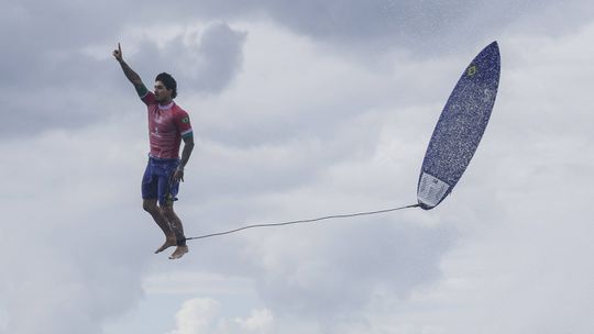 A onda quase perfeita (e a fotografia ainda melhor) de Gabriel Medina