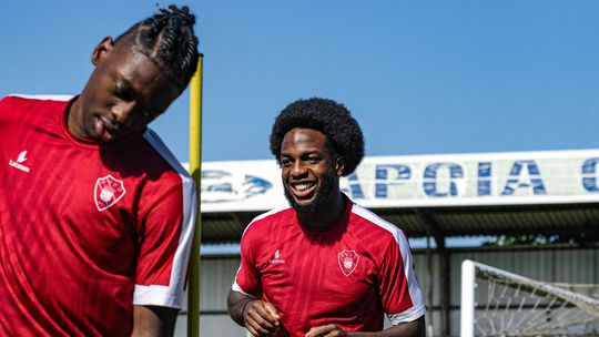 Gil Vicente realiza dois treinos antes do jogo de apresentação