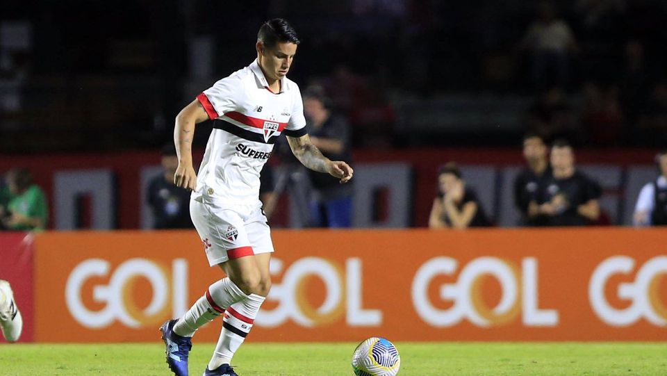 São Paulo pressiona James Rodríguez a rescindir