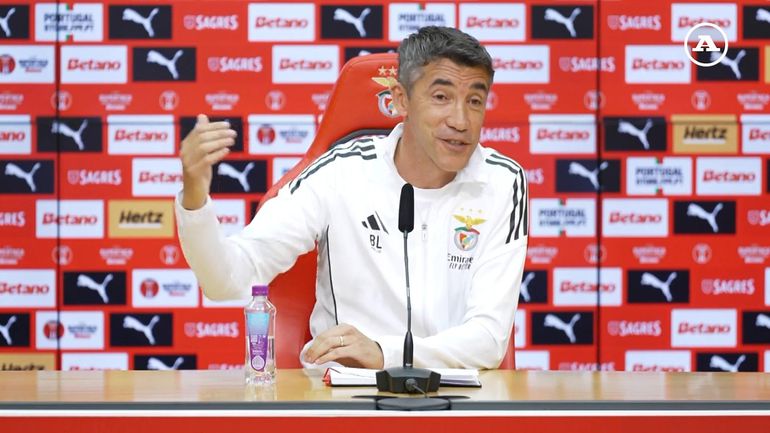 Bruno Lage explica mercado do Benfica