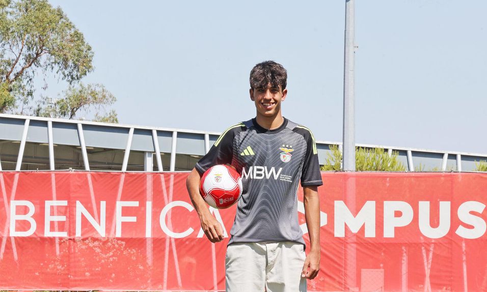 Manuel Pires é reforço do Benfica Foto: SL Benfica