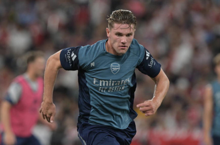 Gyokeres no primeiro treino pelo Arsenal