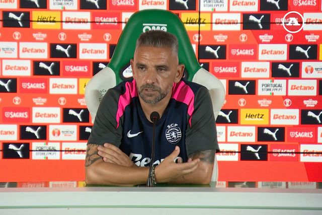 Rui Borges fez a antevisão do jogo com o Benfica, o primeiro encontro oficial da época que vale um troféu