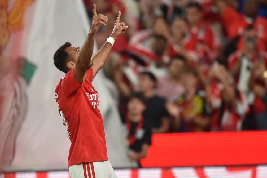 Vangelis Pavlidis adianta Benfica na Luz - Foto: Miguel Nunes