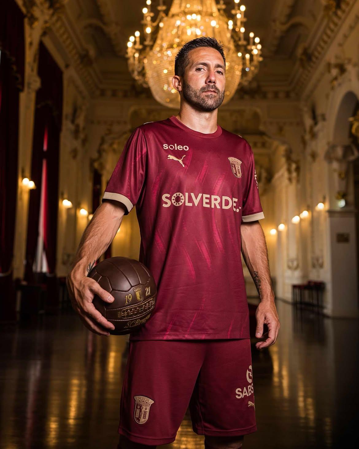 SC Braga (camisola alternativa) - Foto: Instagram SC Braga