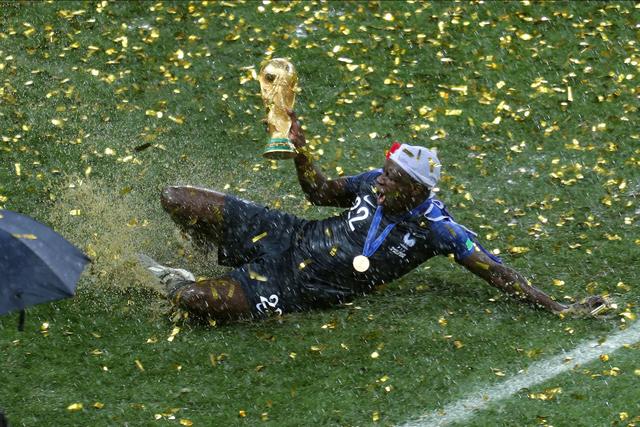 Benjamin Mendy, campeão do mundo em 2018 pela França